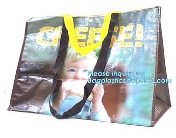 Custom logo eco-friendly fabric promotional paper non woven bag, Best selling colorful U shape cut die non woven bag wit supplier