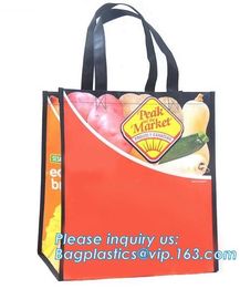 Hot sale low cost promotional bag PP non woven bag folded into a wallet, Promotional foldable non woven bag for shopping supplier