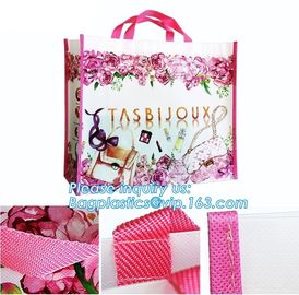 Hot sale low cost promotional bag PP non woven bag folded into a wallet, Promotional foldable non woven bag for shopping supplier