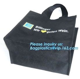 Printed Cotton Casual Tote Canvas Non Woven Bag, Heat seal reusable bag/ customized new design eco-friendly non woven ba supplier
