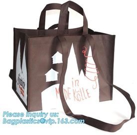 Heat seal reusable bag/ customized new design eco-friendly non woven bag/ pink nonwoven shopping bag, limited, litd, com supplier