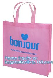 Custom logo nonwoven bag, non woven bag printing, woven bag for wine, Colorful high quality gloss laminated custom non w supplier