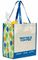 Custom Printed Cheap Shopping Packaging Bag Folded Non Woven Bag With Handle, reusable shopping PP non woven bag at chea supplier
