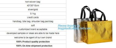 New Design Custom Sublimation Printing Rpet Non Woven Bags, Eco Shopping Pp Laminated Non Woven Bags, rpet bag, rpet sac supplier