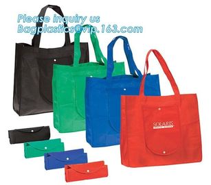 Chinese suppliers custom printed shopping portable hand non woven bag with print logo, Promotional Custom non woven bag supplier