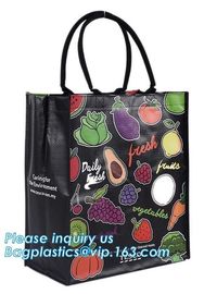 Full color printing non woven bag made by 80gsm fabric non-woven shopping bag for shopping package, bagplastics. bagease supplier