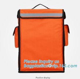 high quality whole foods backpack food delivery cooler bag with custom logo, rpet bag, thermal bag, food delivery packag supplier