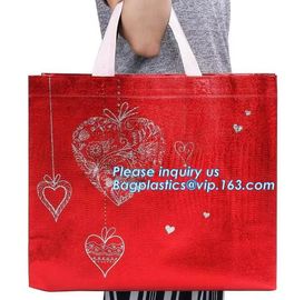 Chinese suppliers custom printed shopping portable hand non woven bag with print logo, 100% biodegradable laminated non supplier
