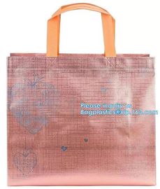 Factory Price High Quality Laminated PP Non Woven Bag, wholesale customized print logo non woven bags with string for sh supplier