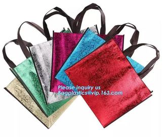 Promotional Cheap Customized Foldable Eco Fabric Tote Non-woven Shopping Bag, Recyclable PP Non Woven Bags, bagplastics supplier