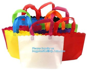 High quality Promotional custom shopping non woven bag with print logo，noncoloring pp non woven bag with crayon,bagease supplier