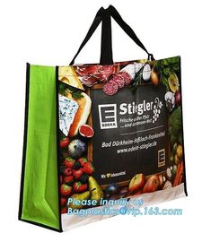 Cheap Price Custom Printed Eco Friendly Shopping Non Woven Bag, recycled custom printing grocery tote shopping pp non wo supplier