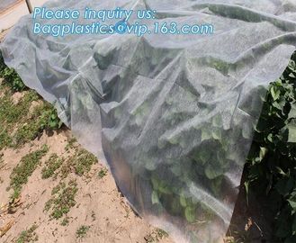 pp material woven fabric in tubular roll with black colour for agricultural mulch film, Biodegradable pp spunbond nonwov supplier