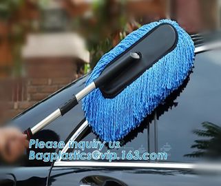 Auto wheel wool brush for washing wheel , car sheepskin cleaning brush, Rotating soft bristle car wash brush microfiber supplier