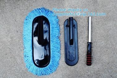 Auto wheel wool brush for washing wheel , car sheepskin cleaning brush, Rotating soft bristle car wash brush microfiber supplier