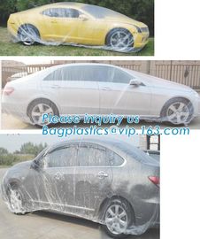 Transparent Disposable Plastic car covers, car cover tent, cover car, weatherproof anti hail plastic inflatable portable supplier