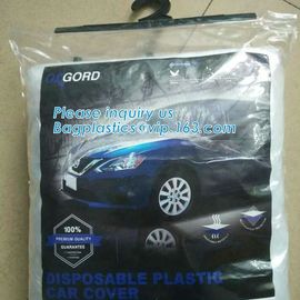 Transparent Disposable Plastic car covers, car cover tent, cover car, weatherproof anti hail plastic inflatable portable supplier