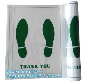 Disposable plastic printable car floor mat/disposable paper auto floor mat, Auto spare parts car disposable Floor Mat fo supplier