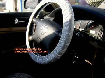 steering wheel 5 in 1 clean kits Disposable seat cover disposable steering wheel cover disposable gear shift cover dispo supplier