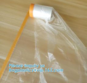 self adhesive auto painting pre-taped masking film auto paint shelding function taped masking film, mold plastic auto supplier