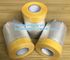 self adhesive auto painting pre-taped masking film auto paint shelding function taped masking film, mold plastic auto supplier