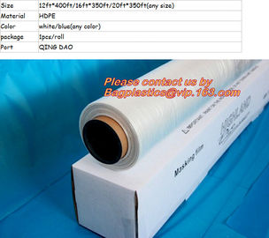 4m*150mHDPE auto paint masking sheets,Car protective film (auto paint masking film),Pre-taped masking film(pretaped plas supplier