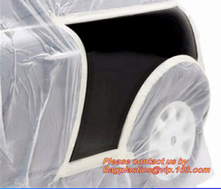 Plastic drop sheet/cloth(fastmask masking film),Disposable car cover,5 in 1 auto clean kits(Disposable seat cover, steer supplier