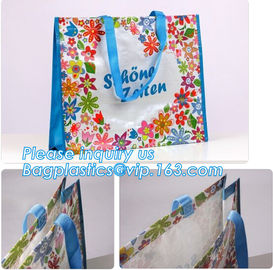 Promotional plastic laminated custom shopping pp woven bag, logo pp woven shopping bag,reusable pp bag woven,recycle pp supplier