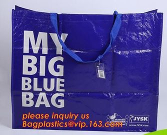 Large Capacity Full Color Printed Laminated Pp Woven Plastic Shopping Bag,eco-friendly, reusable, durable, recyclable an supplier