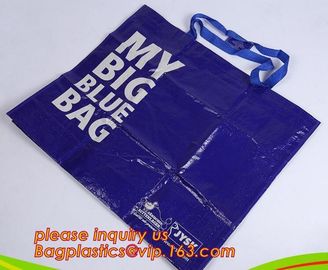 Large Capacity Full Color Printed Laminated Pp Woven Plastic Shopping Bag,eco-friendly, reusable, durable, recyclable an supplier