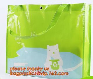 polypropylene tote bag,Promotional Wine Shopping Tote Fabric Polypropylene Laminated PP non woven fabric makeup bag, oem supplier