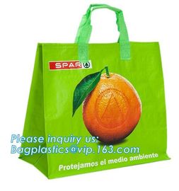 Wholesale Custom Printed Eco Friendly Recycle Reusable PP Laminated Non Woven Tote Shopping Bags,Reusable Recyclable Lam supplier