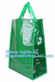 Reusable Eco Large PP Non Woven Shopping Grocery Tote Bag with Logo,Promotional Customized Printing PP Woven Shopping Ba supplier