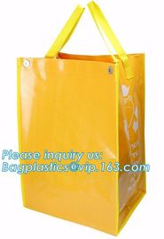 Reusable Eco Large PP Non Woven Shopping Grocery Tote Bag with Logo,Promotional Customized Printing PP Woven Shopping Ba supplier