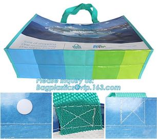 Promotional plastic laminated custom shopping pp woven bag,OEM ODM Customized eco friendly pp woven supermarket shopping supplier