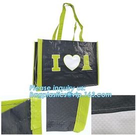 Promotional plastic laminated custom shopping pp woven bag,OEM ODM Customized eco friendly pp woven supermarket shopping supplier