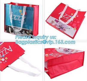 China Manufacturer Wholesale Price Custom Printed Eco Friendly Recycle Reusable PP Laminated pac Woven Tote Shopping Bag supplier