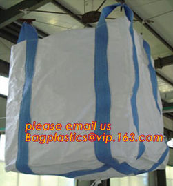 High Quality Big Bulk Screen Printing 1 Ton PP Woven jumbo Container Bag,Top open virgin polypropylene woven big jumbo b supplier