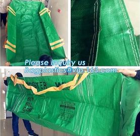 Construction waste skip bag FIBC garbage dumpster PP bulk bag,skip bag skip hop bag skip hop diaper bag, bagplastics,pac supplier