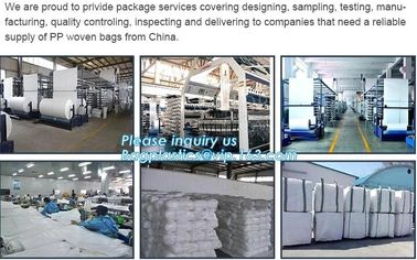 coated or with liner bag for moisture proof,	 sand, cement, agriculture product,100% virgin pp woven bag,Top open virgin supplier