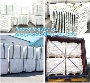 FIBC Recycle Container 1 Ton PP Woven Jumbo Big Bags For Agriculture And Industrial Use,100% new material 1 ton 1.5 ton supplier