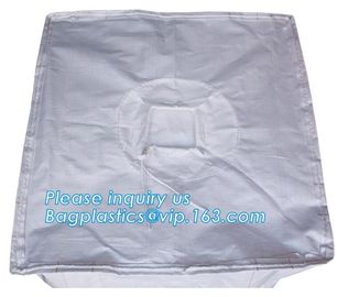 PP woven bulk big ton bag / jumbo bag for packing stone, fish meal,sugar,cement,sand,1 ton Custom PP Woven Big Bulk Jumb supplier