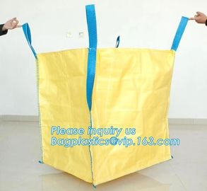 Type A polypropylene fibc big bag recycle jumbo super big bags 1500 fabric woven bulk fertilizer pe liner pp jumbo bags supplier