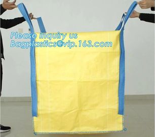 Type A polypropylene fibc big bag recycle jumbo super big bags 1500 fabric woven bulk fertilizer pe liner pp jumbo bags supplier