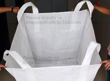 China Factory price 100% new material 1 ton 1.5 ton PP bulk bag woven big bag jumbo bags FIBC,polypropylene pp woven bul supplier