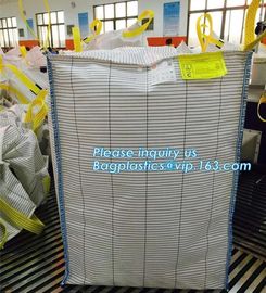 1 ton jumbo bag big bag for coal,one ton bulk bag,pp woven big bag for sand,uv resistant pp woven big bags 1000kg for pe supplier