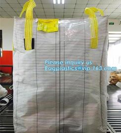 1 ton jumbo bag big bag for coal,one ton bulk bag,pp woven big bag for sand,uv resistant pp woven big bags 1000kg for pe supplier