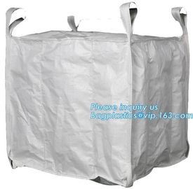 Totally virgin pp material 1 ton woven jumbo big bags FIBC big bag for sand,High tensile strength PP woven FIBC big sale supplier