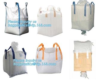 Custom size fibc jumbo PP woven big bag super sack for cement or sand packing,Virgin Polypropylene PP Woven Big Bulk Bag supplier