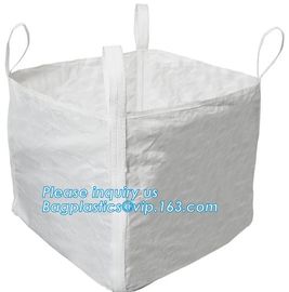 Custom size fibc jumbo PP woven big bag super sack for cement or sand packing,Virgin Polypropylene PP Woven Big Bulk Bag supplier